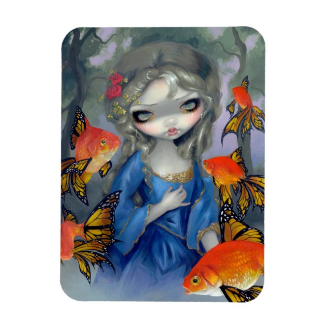 Ímã Poissons Volants: Les Poissons Rouge Flex Magnet (Vertical)