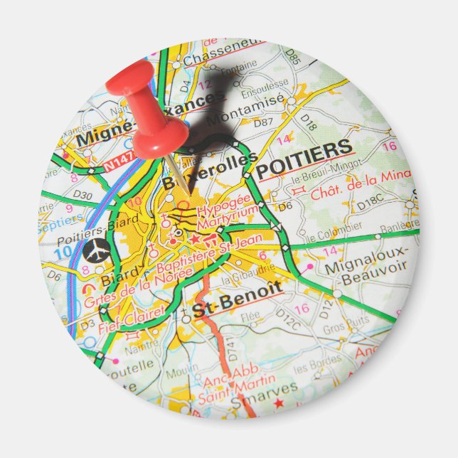 Imã Poitiers, França (Frente)