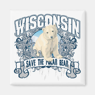 Imã Polar Bear Wisconsin