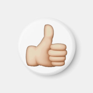 Imã Polegares acima - Emoji