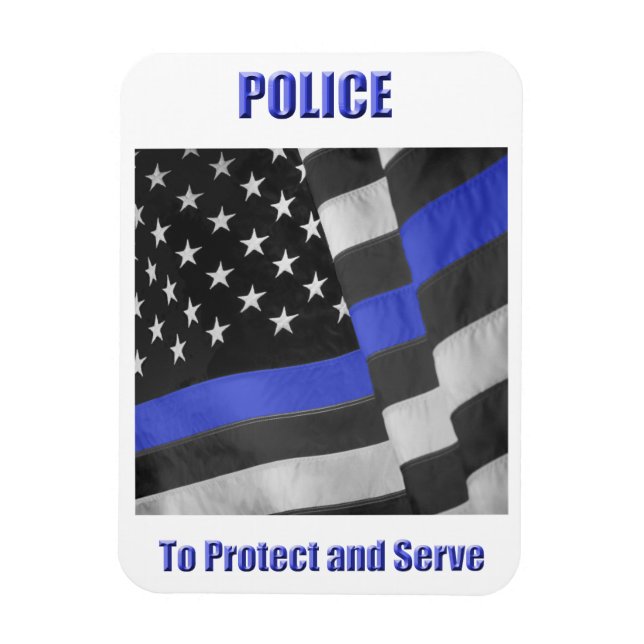 Ímã Polícia (Vertical)