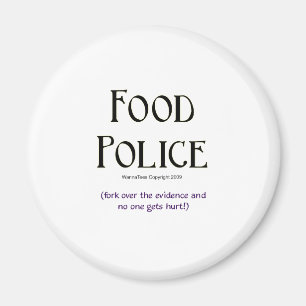 Imã Polícia da comida: Forquilha sobre a evidência