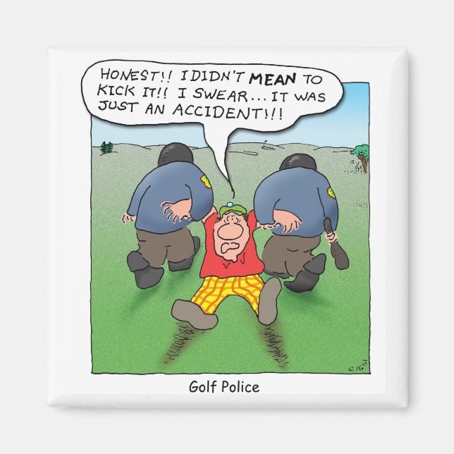 Imã Polícia de Golf (Frente)