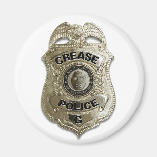 Imã Polícia do vinco (Goalie do hóquei)