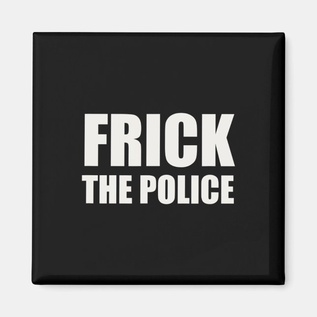 Imã Polícia Frick - Protesto Engraçado (Frente)