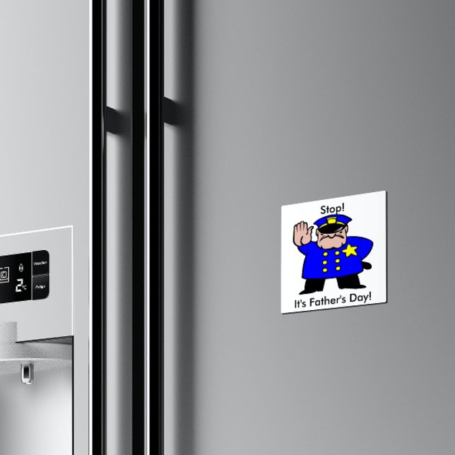 Imã Policial - Dia de os pais (Criador carregado)