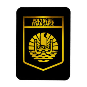 Ímã Polinésia Francesa - Emblema