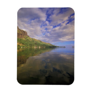 Ímã Polinésia Francesa, Moorea. Cooks Bay. Navio de c