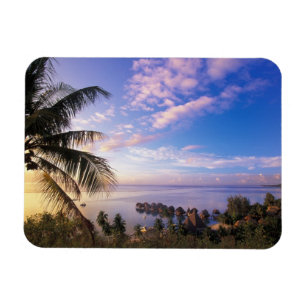 Ímã Polinésia Francesa, Moorea. Vista da Baie de