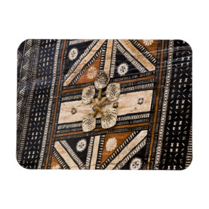 Ímã Polinésia, Reino de Tonga. Detalhe da tapa