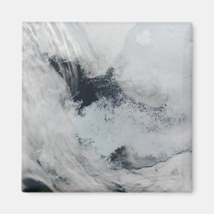 Imã Polinya (água aberta) no mar Beaufort