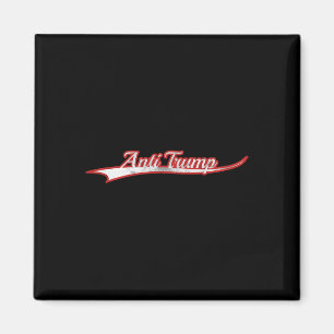 Imã Política Anti Trump Resistência Vintage Varsity De