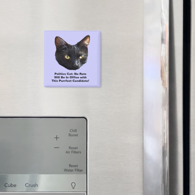 Imã Política Cat Nenhum Rato Estará No Escritório Sq M (In Situ (Fridge))
