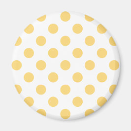 Imã Polkadots amarelos