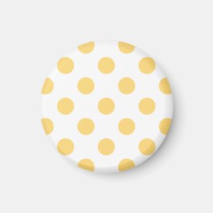 Imã Polkadots amarelos