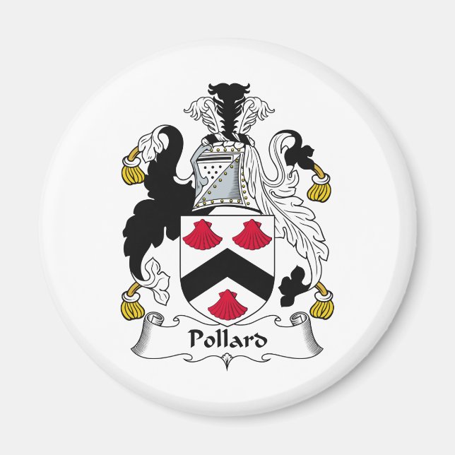 Imã Pollard Family Crest (Frente)