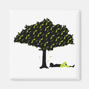 Imã Polly Nose Tree Magnet