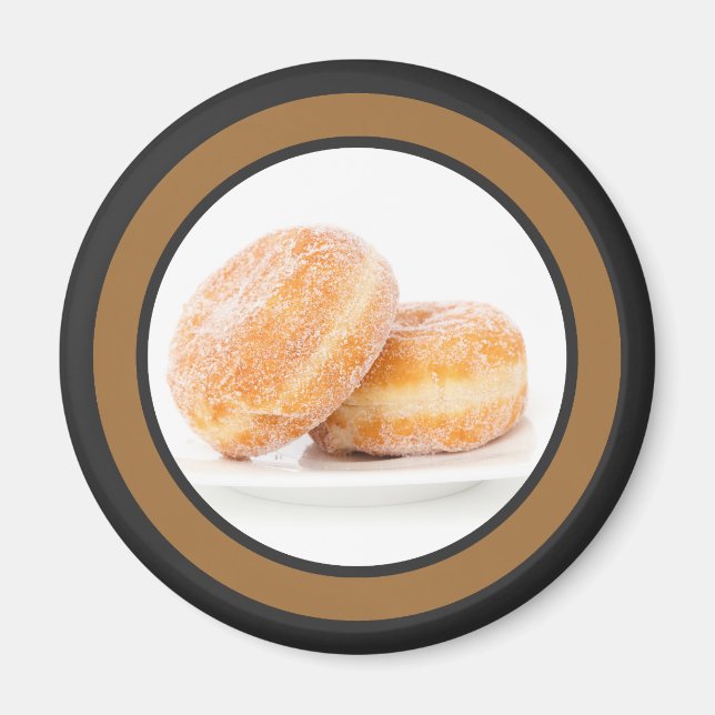 Imã Polonês Gordura Quinta Feliz Dia Paczki (Frente)