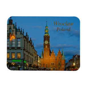 Ímã Polônia de Wroclaw Quadrado do Mercado