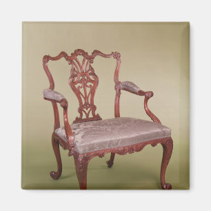 Imã Poltrona por Thomas Chippendale, c.1760