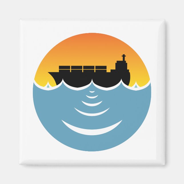 Imã poluição sonora dos oceanos (Frente)