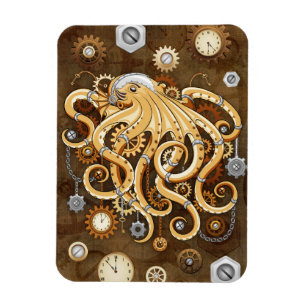 Ímã Polvo Steampunk Retro Fantasia Mecânica