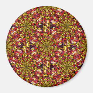 Imã Pom-Pom Mandalas....