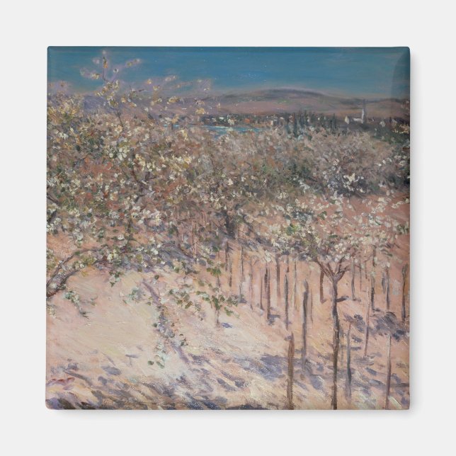 Imã Pomar com Árvores de Maçã Flores, Colombos (Frente)