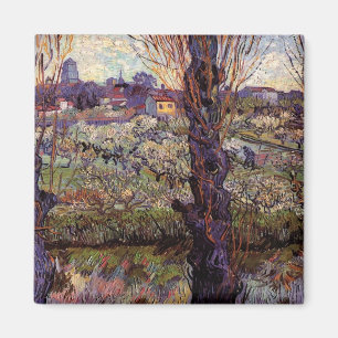Imã Pomar em Flor, Arles por Vincent van Gogh