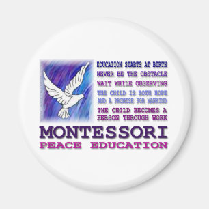 Imã Pomba de Montessori