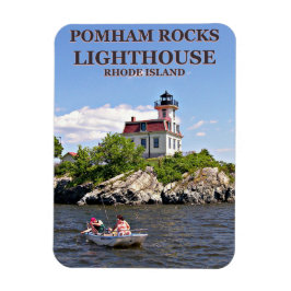Ímã Pomham Rocks Lighthouse, Rhode Island Flexi Magnet