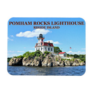 Ímã Pomham Rocks Lighthouse, Rhode Island Flexi Magnet