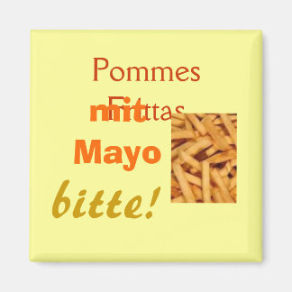Imã Pommes Frittas Magnet