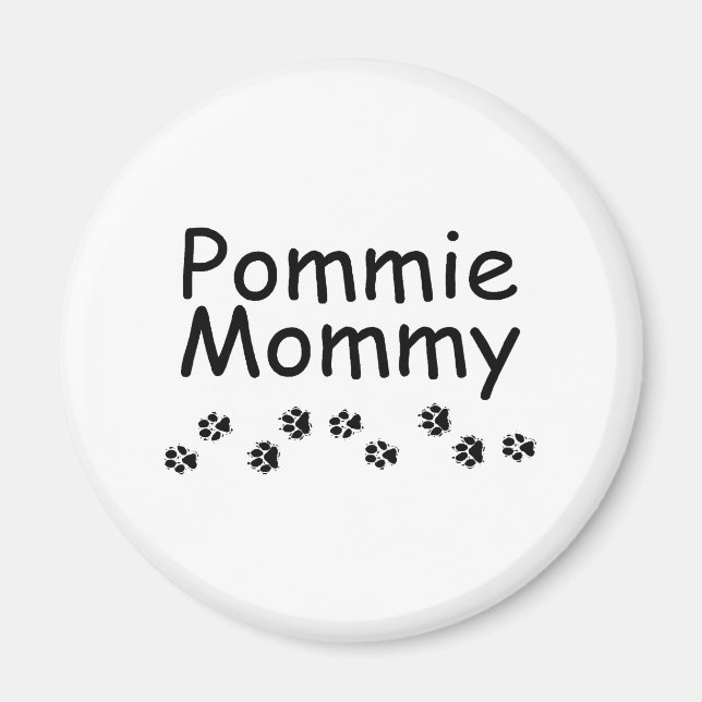 Imã Pommie Mamãe (Frente)