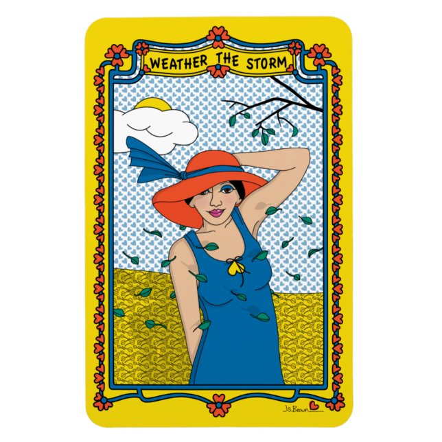 Ímã Ponderar O Frigorador Storm_B_4x6 (Vertical)