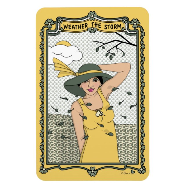 Ímã Ponderar O Refrigerador Storm_C_4x6 (Vertical)