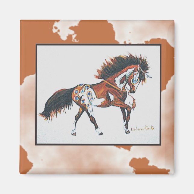 Imã pônei de guerra (Frente)