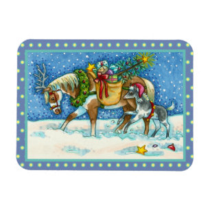 ÍMÃ PÔNIAS DE NATAL CHINCOTEAGUE, SONHOS E BRINQUEDOS