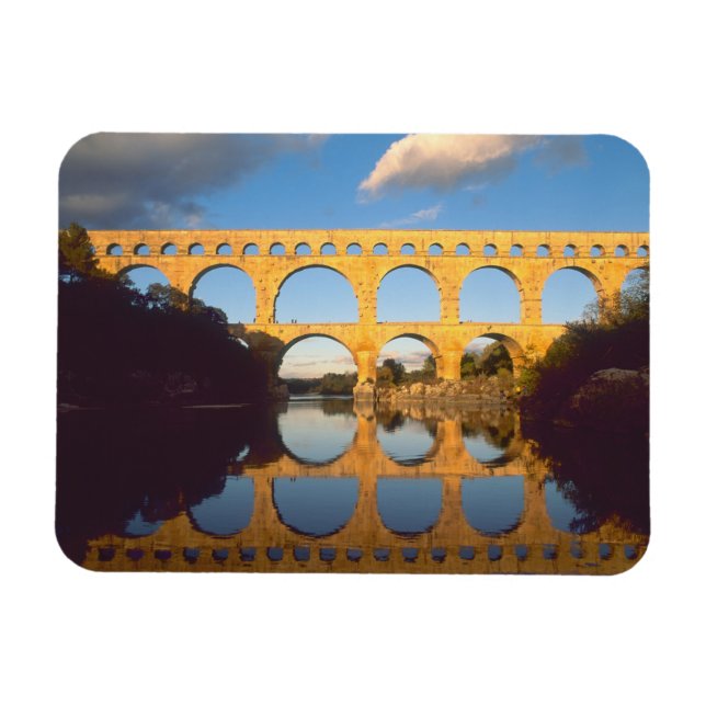 Ímã Pont du Gard, Gardon River, Gard, Languedoc, (Horizontal)
