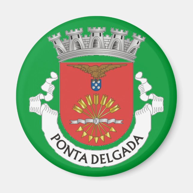 Imã Ponta Delgada * Agnet Refrigeradora dos Açores (Frente)