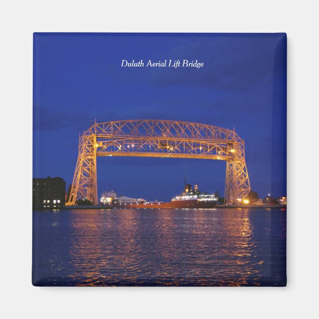 Imã Ponte aérea Duluth e John G. Munson (Frente)