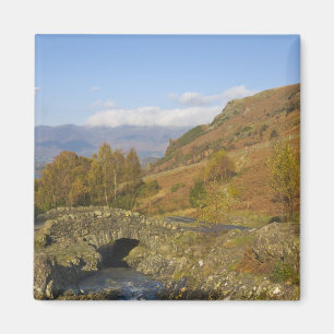 Imã Ponte Ashness, Lake District, Cumbria, Inglaterra