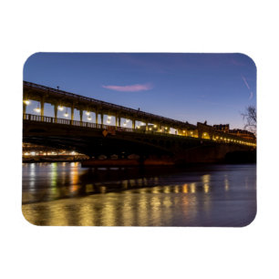 Ímã Ponte Bir-Hakeim na alvorada do inverno - Paris