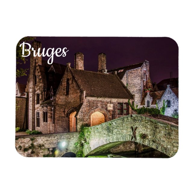 Ímã Ponte Bonifacius em Bruges (Horizontal)