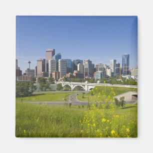 Imã Ponte Centro-Rua e Centro Calgary, Alberta, 2