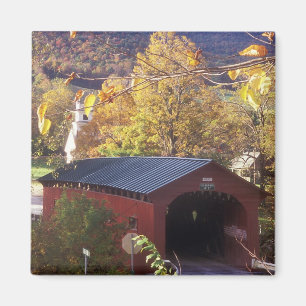 Imã Ponte coberta em Arlington ocidental comum Vermont