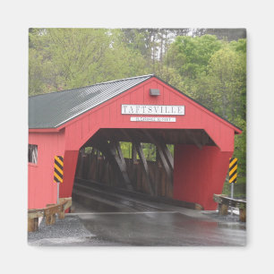 Imã Ponte coberta por Taftsville, Vermont