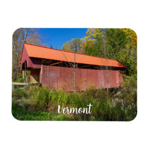 Ímã Ponte coberta vermelha em Vermont