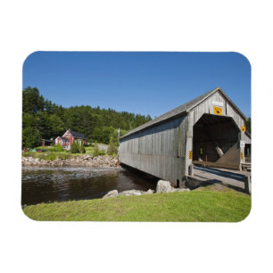 Ímã Ponte coberto do rio Irish, St. Martins, New