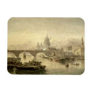 Ímã Ponte da catedral e da Londres de St Paul da SU
